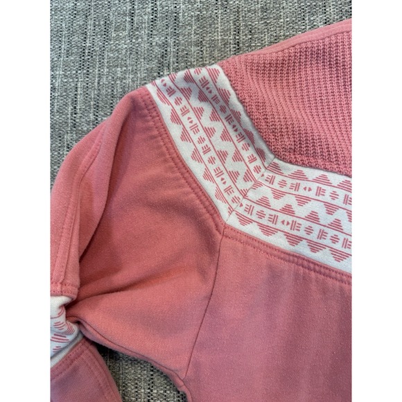 Vintage Womens Sweatshirt Large Pink 90s Ski Wear Spiritwear Sport Size Medium - Picture 15 of 15